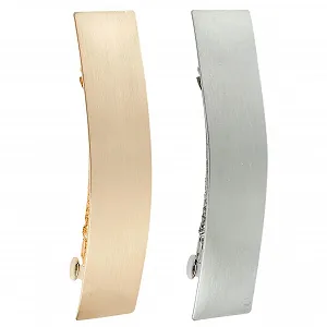 Купить Заколка для волос большая прямоугольная металлическая в стиле ретро - Фото 1 Заколка для волос большая прямоугольная металлическая в стиле ретро - Фото 1