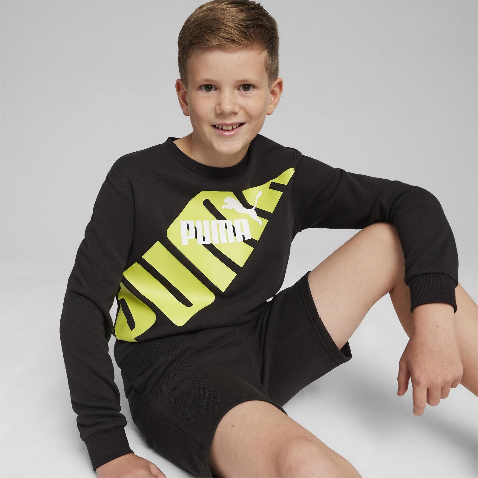 Кофта PUMA Unisex Power Graphic Crew Tr B, фото №3