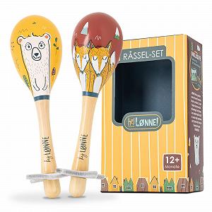 Набор из 2 штук Maracas, детская, игрушка для малышей - Фото 1