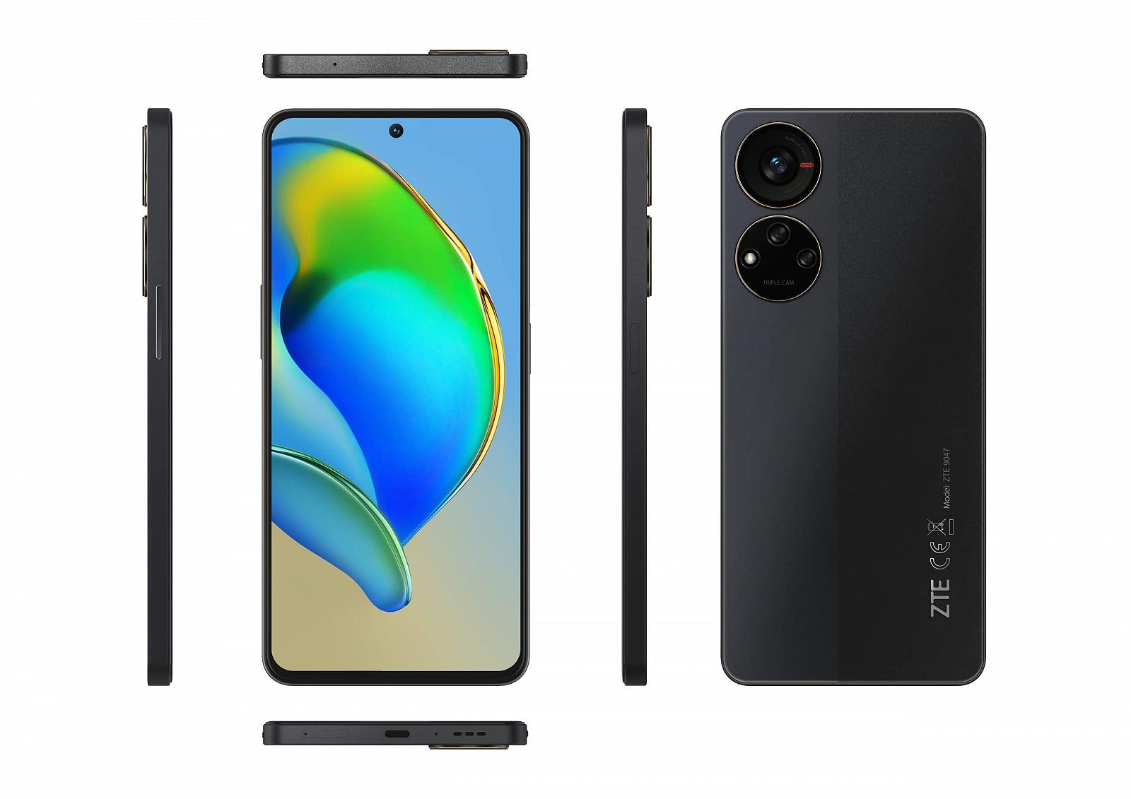 Смартфон ZTE Blade V40 S 4G 16.94 см (6.67 дюйма) FHD+ дисплей 4GB RAM 128GB Dual SIM Android 12 Чорний, фото №7 Смартфон ZTE Blade V40 S 4G 16.94 см (6.67 дюйма) FHD+ дисплей 4GB RAM 128GB Dual SIM Android 12 Чорний, фото №7