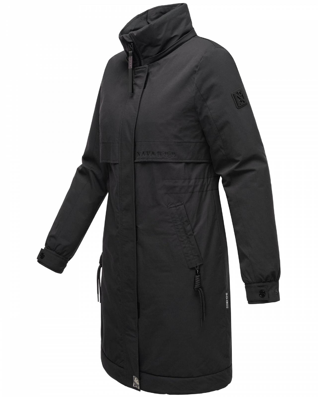 Женская зимняя куртка Navahoo Длинная с искусственным мехом и капюшоном, фото №5