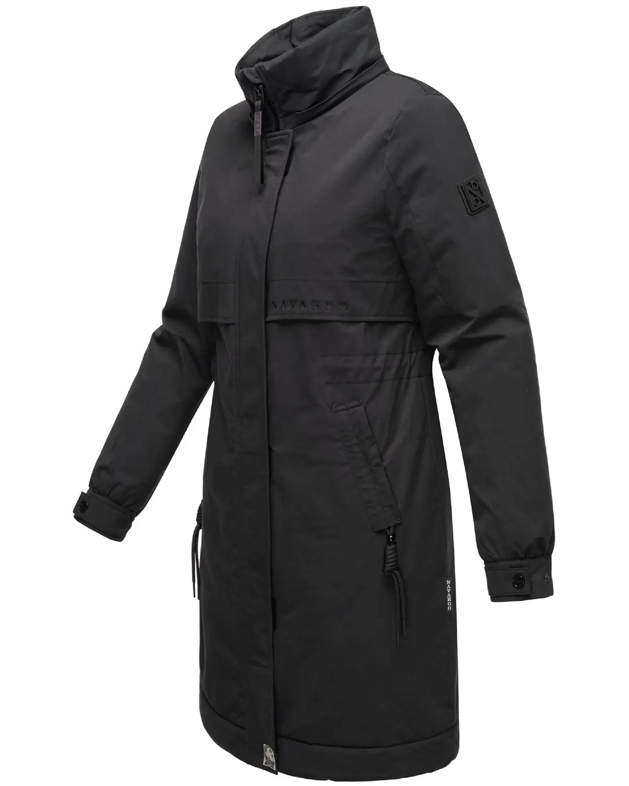 Женская зимняя куртка Navahoo Длинная с искусственным мехом и капюшоном, фото №5