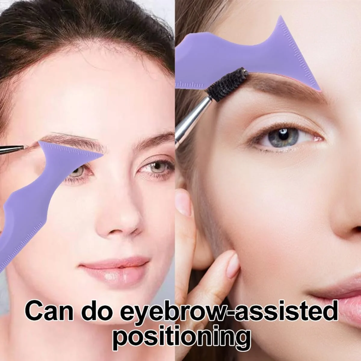 Трафареты для подводки BSNRDX Силиконовый инструмент для начинающих 3 штуки, фото №5