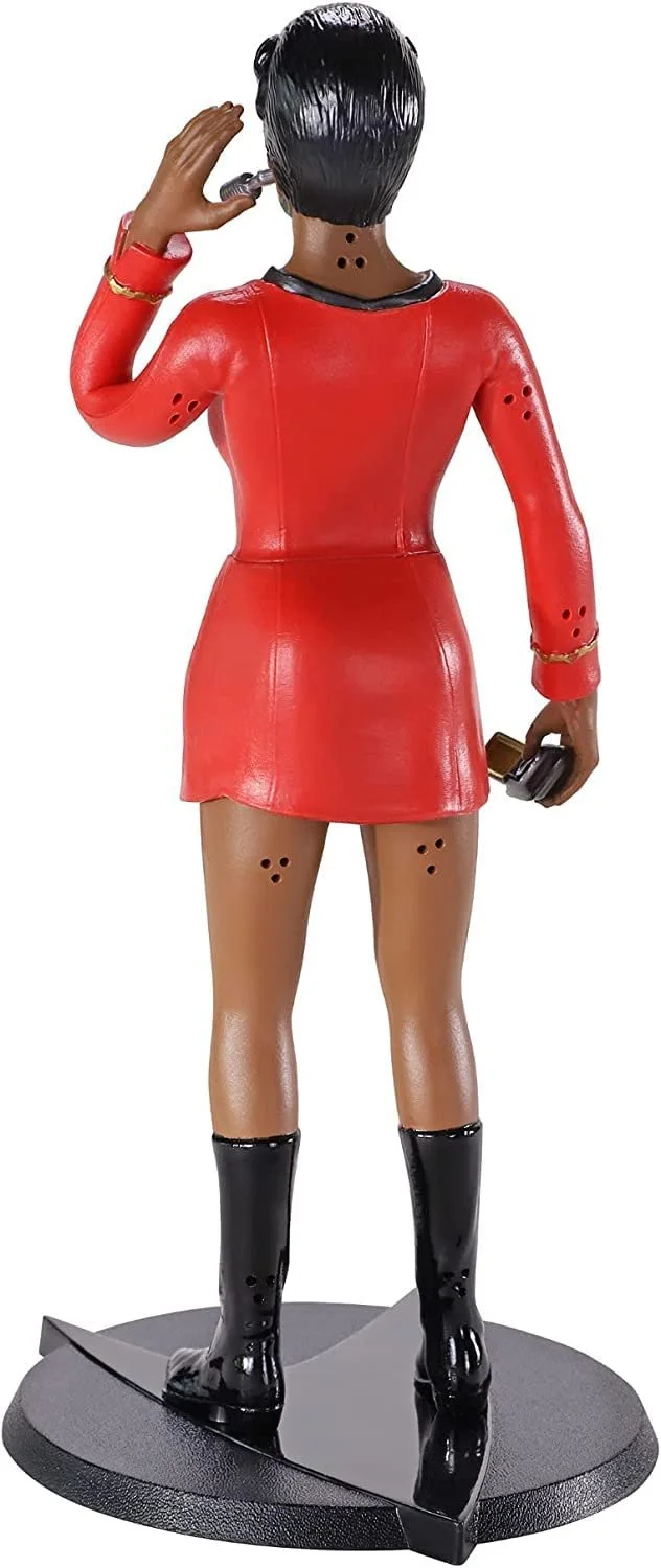Фігурка згинальна Star Trek: The Original Series Bendyfigs Uhura Noble Toys, 19 см, з підставкою та міні-аксесуарами, фото №6