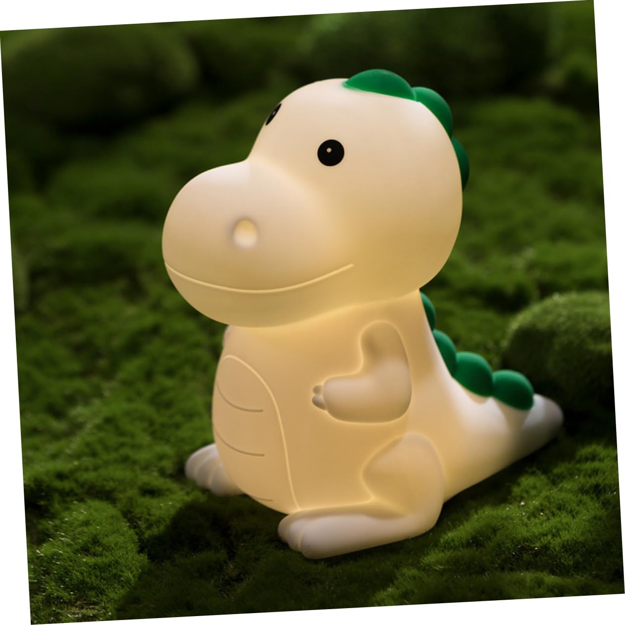 Лампа DOITOOL Dinosaur Силіконова Перезаряджувана Настільна Нічна Лампа Біла Дитяча Карикатура, фото №5