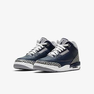 Кросівки AIR JORDAN 3 RETRO (GS) Georgetown 35.5 synthetic.ua - Фото 1