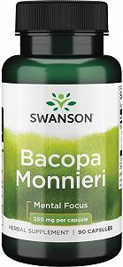 Экстракт Бакопы Монье Swanson Bacopa Monnieri 250 mg 90 caps - Фото 1