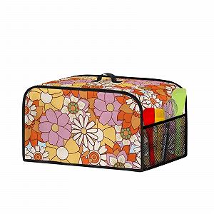 Чехол ZIATUBLES Hippie Flower Print Slow Cooker Цветочный принт Мешок для медленного нагревателя Пятноустойчивый - Фото 1