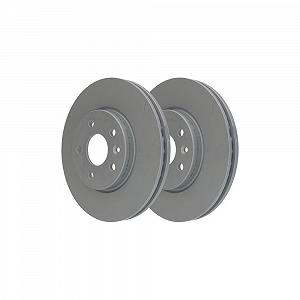 Тормозной диск ATE 24.0126-0187.1 передняя ось synthetic.ua - Фото 1