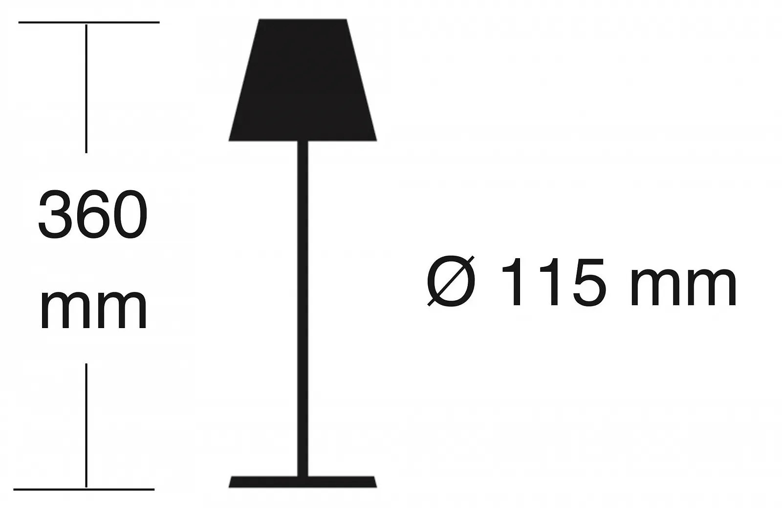 Настільна лампа greenandco Battery Table Lamp акумуляторна бездротова димована сенсорна 3000-5000 К CRI 90 3600 мАг для зовнішнього використання Біла, фото №6