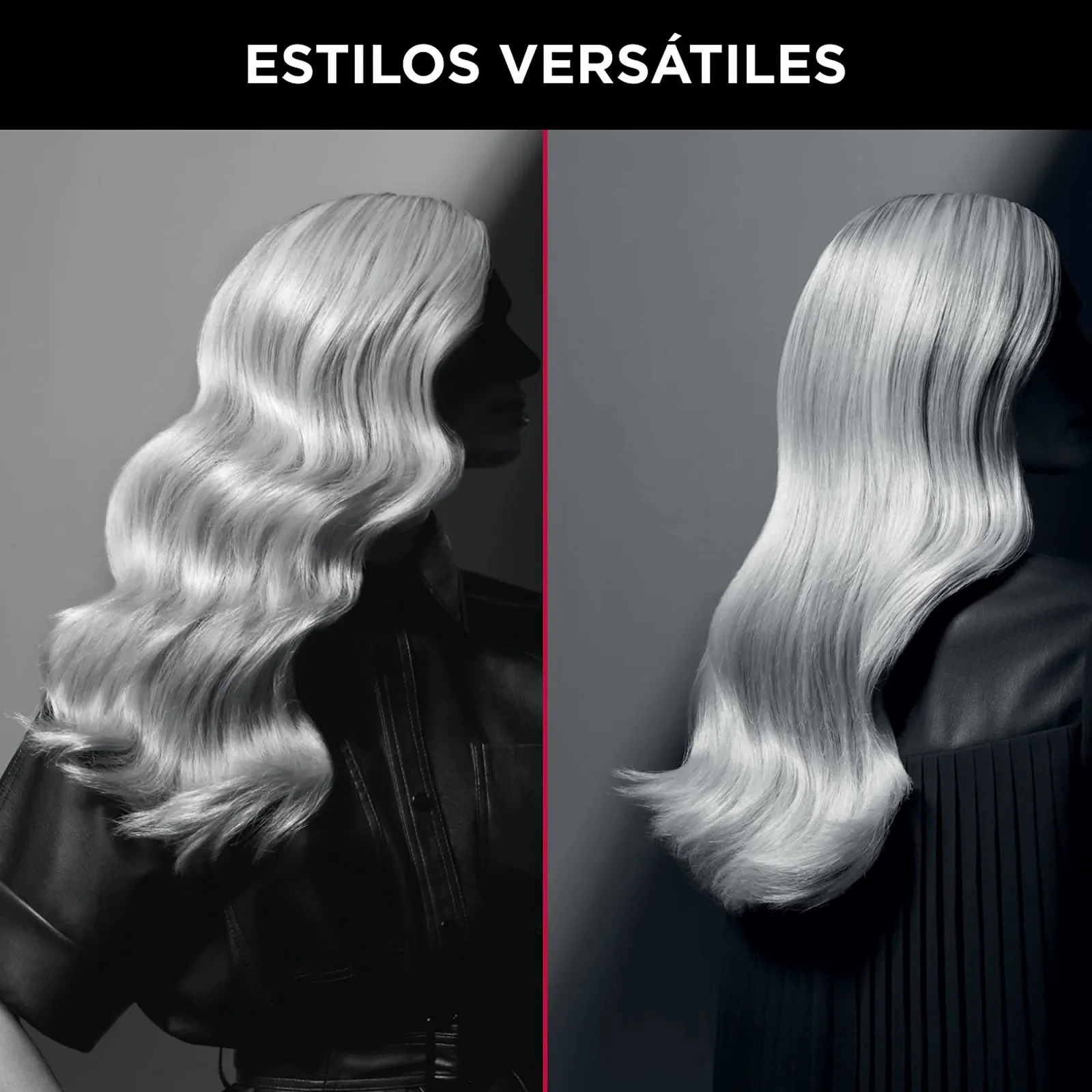 Конусная плойка Rowenta Karl Lagerfeld CF324L Keratin & Glow 200°C Black, фото №6