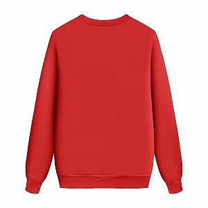 Детский свитшот без капюшона 2026 Winter Kids Christmas Deer Santa Claus and Snowman Print (детский размер) synthetic.ua - Фото 1