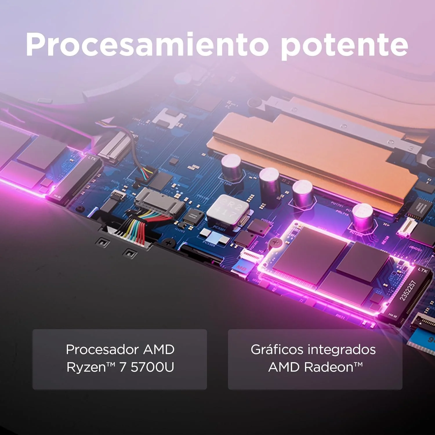 Ноутбук 15.6" Lenovo IdeaPad 1 15ALC7 AMD Ryzen 7 5700U RAM 8ГБ SSD 512ГБ Windows 11 (UKR), фото №8