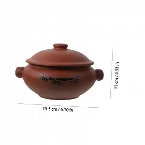 Кастрюля керамическая Gatuida для приготовления на пару универсальная для супов и десертов из высококачественной керамики synthetic.ua - Фото 1