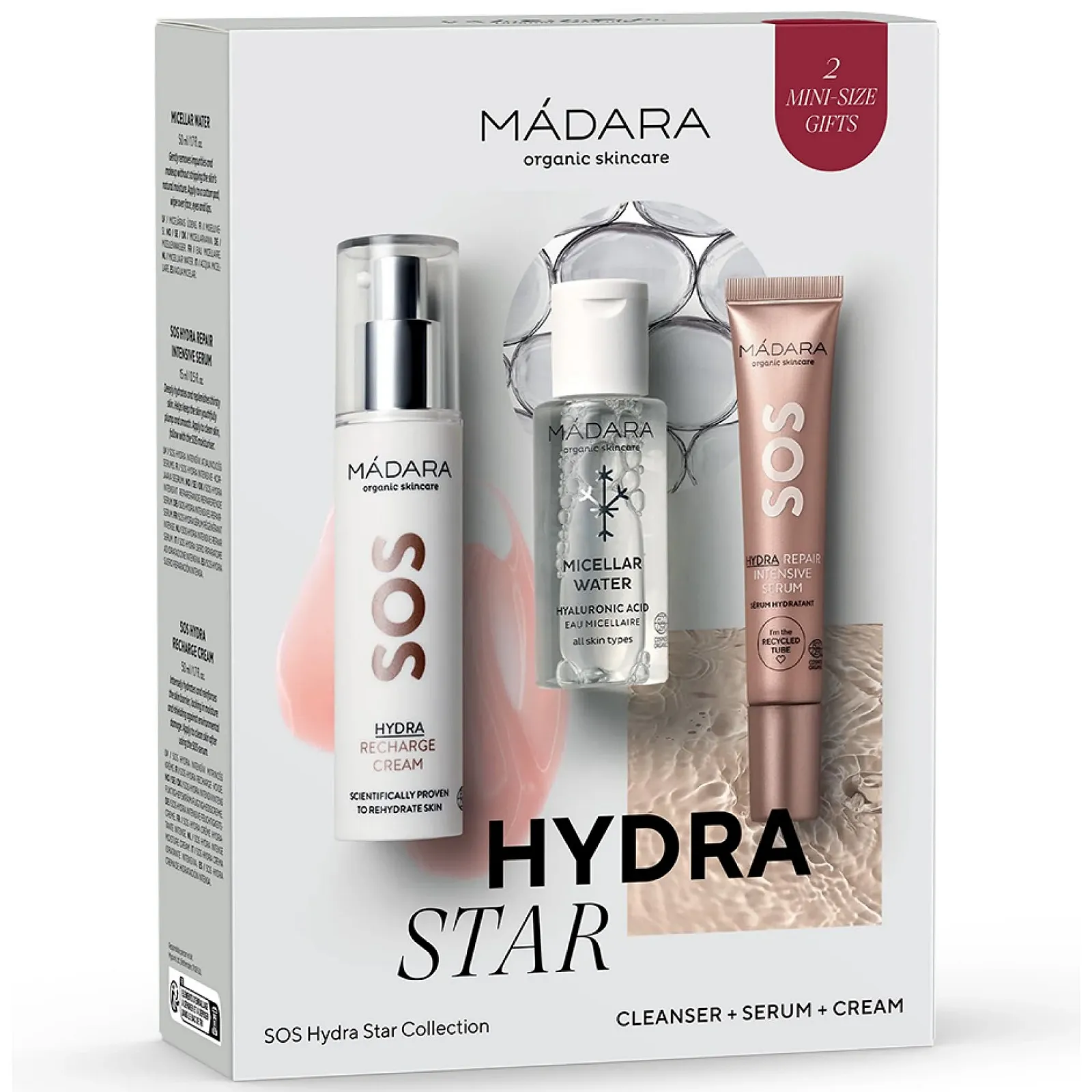 Набір M {00c1}DARA SOS HYDRA Star Collection - набір для догляду за шкірою з 3 предметів, фото №1 Набір M {00c1}DARA SOS HYDRA Star Collection - набір для догляду за шкірою з 3 предметів, фото №1