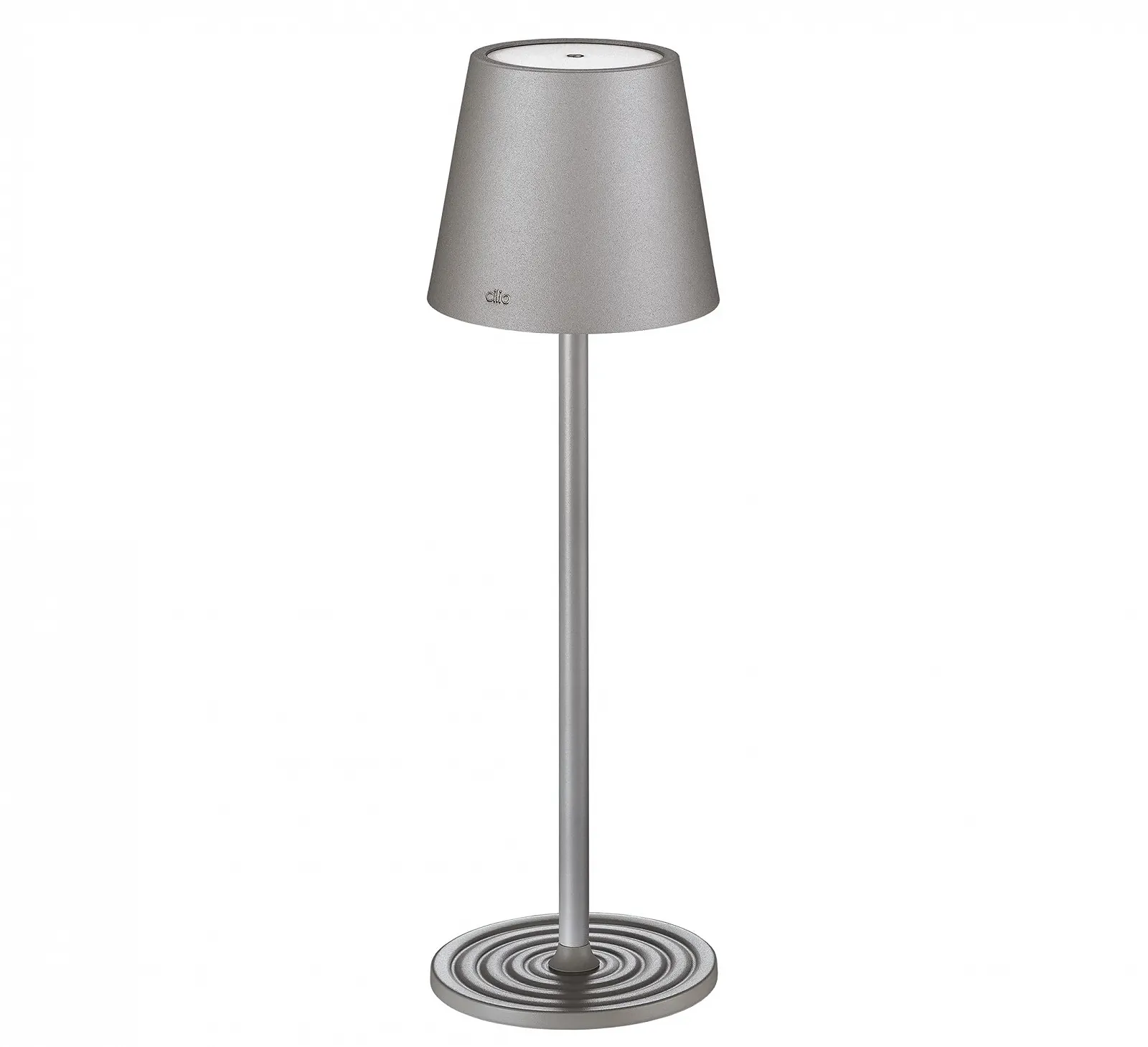 Настільна лампа Cilio Sole LED сенсорна димована Grey, фото №1