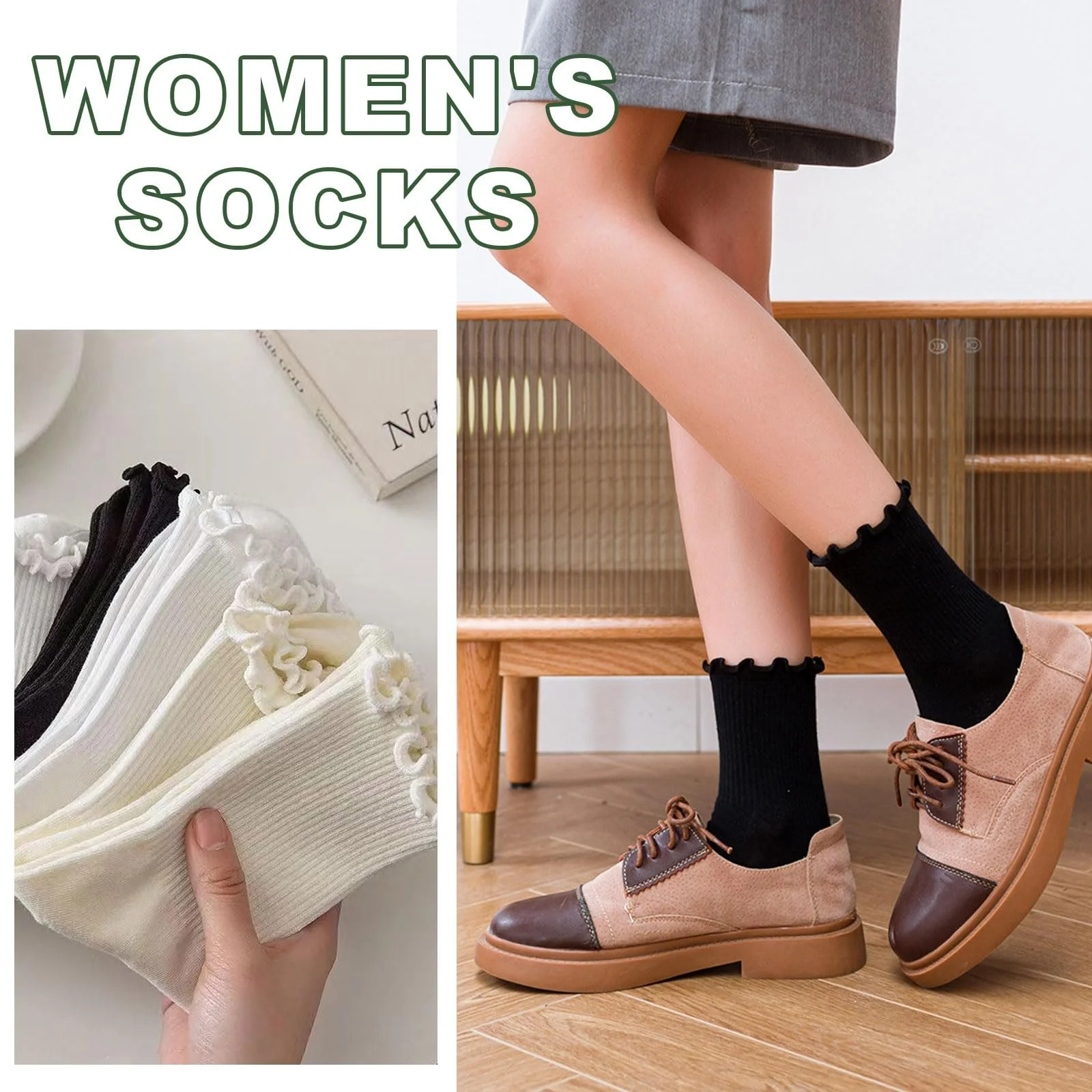 Шкарпетки з рюшами 6 пар, фото №4