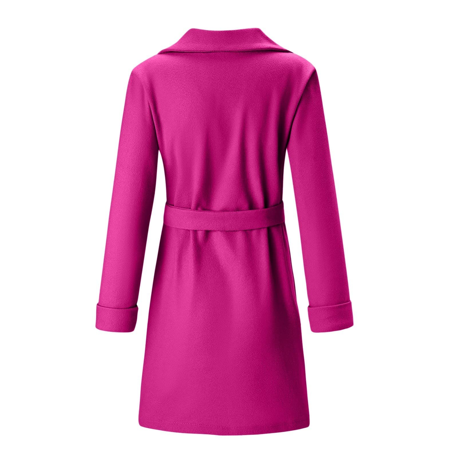 Пальто Жіноче Довге Вовняне, фото №4