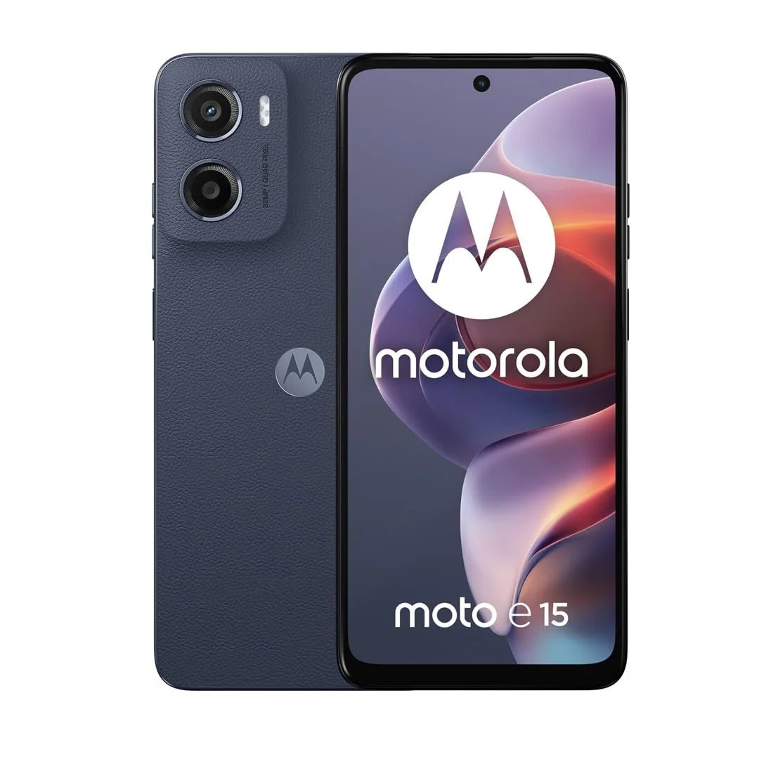 Смартфон Motorola Moto E15 6.67 дюйма Double SIM 64 GB Blue Denim, фото №2 Смартфон Motorola Moto E15 6.67 дюйма Double SIM 64 GB Blue Denim, фото №2