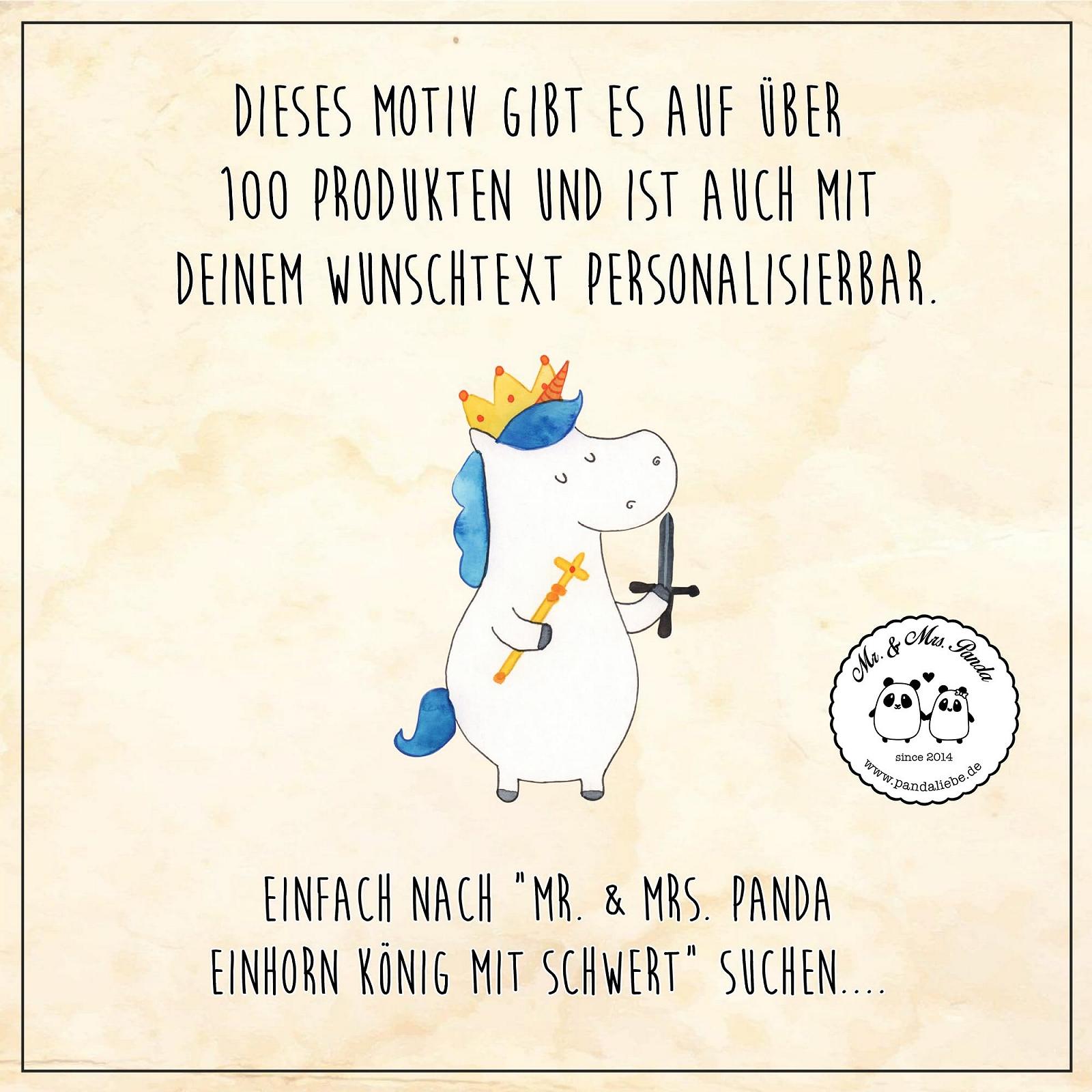 Дитяча Кружка Unicorn King with Sword від Mr. & Mrs. Panda, Пластикова, Різнокольорова, фото №2