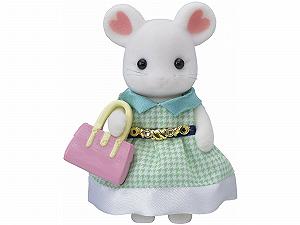 Фигурка Sylvanian Families 5364 Мышка Стефани Marshmallow Новая Разноцветная - Фото 1