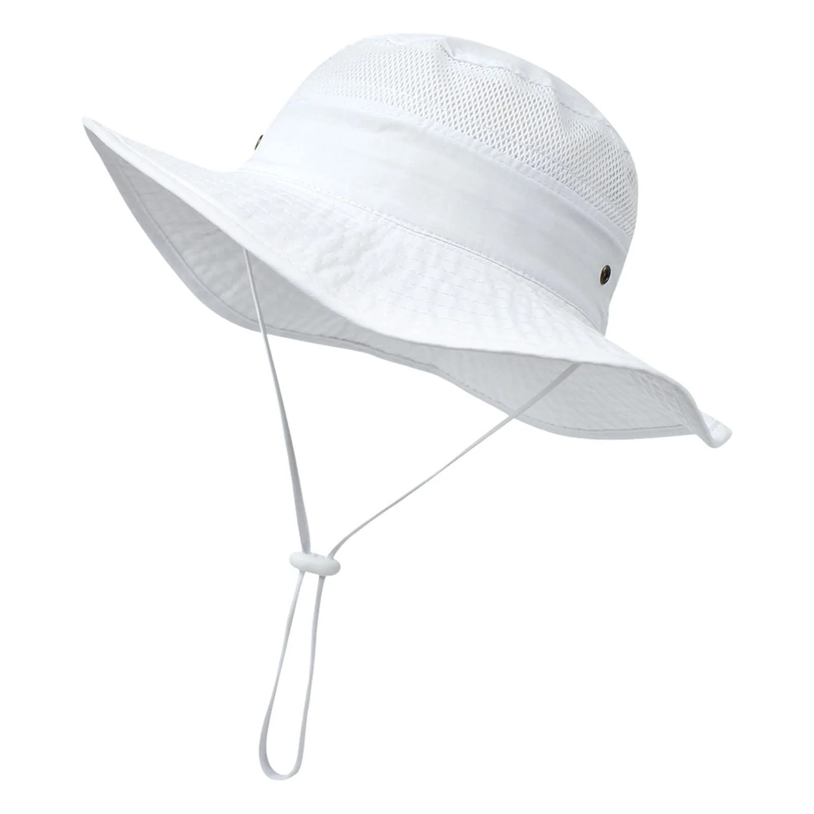 Шляпа-панама Glücksvogel детская UPF 50+ с широкими полями и принтом регулируемая, фото №1