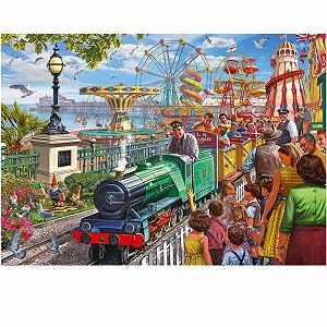 Пазл Falcon Fun at the Seaside 1000 элементов synthetic.ua - Фото 1