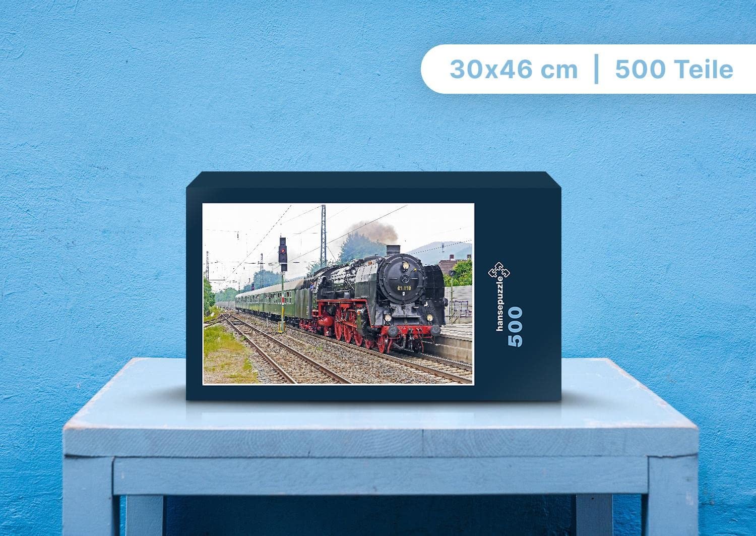 Пазл Hansepuzzle Steam Locomotive 100875 500 деталей 46 x 30 см, фото №2