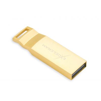 USB флеш-накопичувач Exceleram 64gb U2 Series Gold USB 2.0 EXP2U2U2G64, фото №7