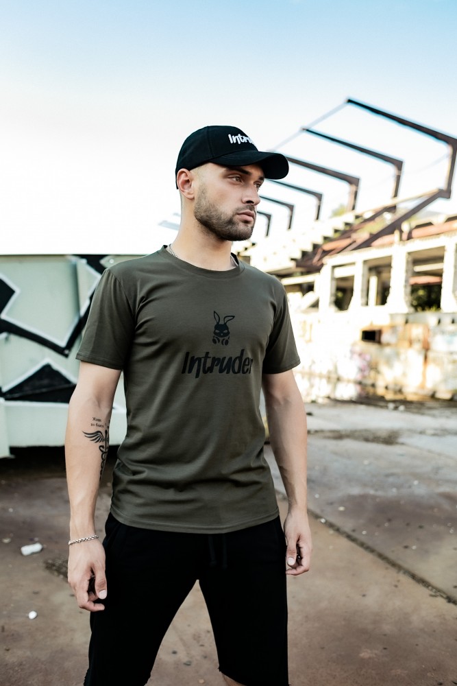 Футболка Intruder Bunny хаки, фото №4 Футболка Intruder Bunny хаки, фото №4