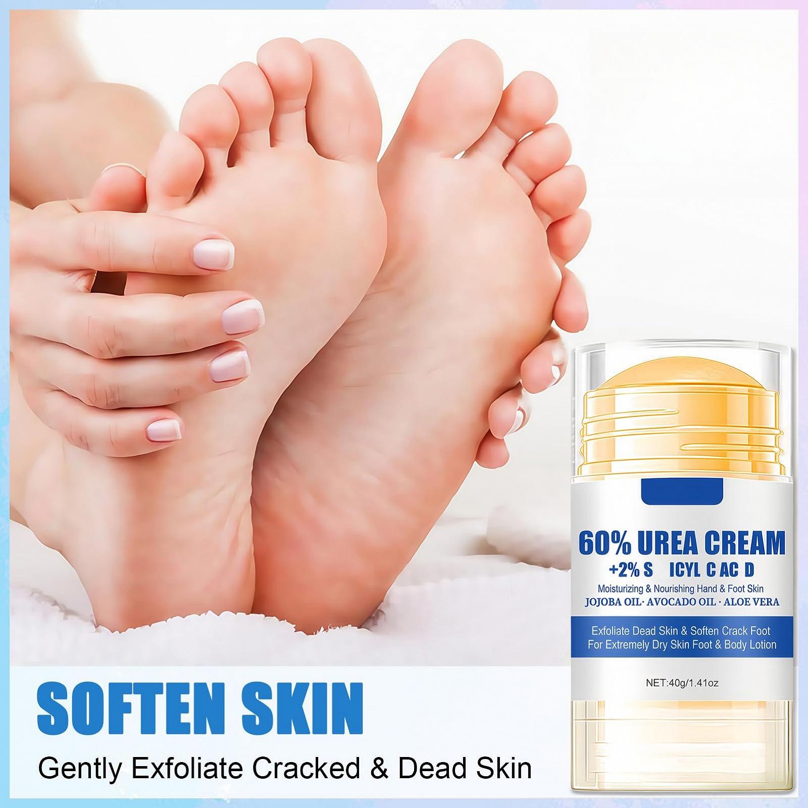 Набір бальзамів для ніг Urea 60% зволожувальний з персиком і медом 3 штуки, фото №4