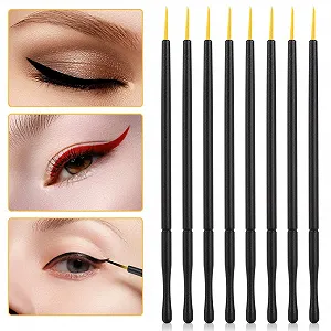 Кисти Make-Up Disposable Eyeliner Brushes Hard Head Liquid Черный - Фото 1