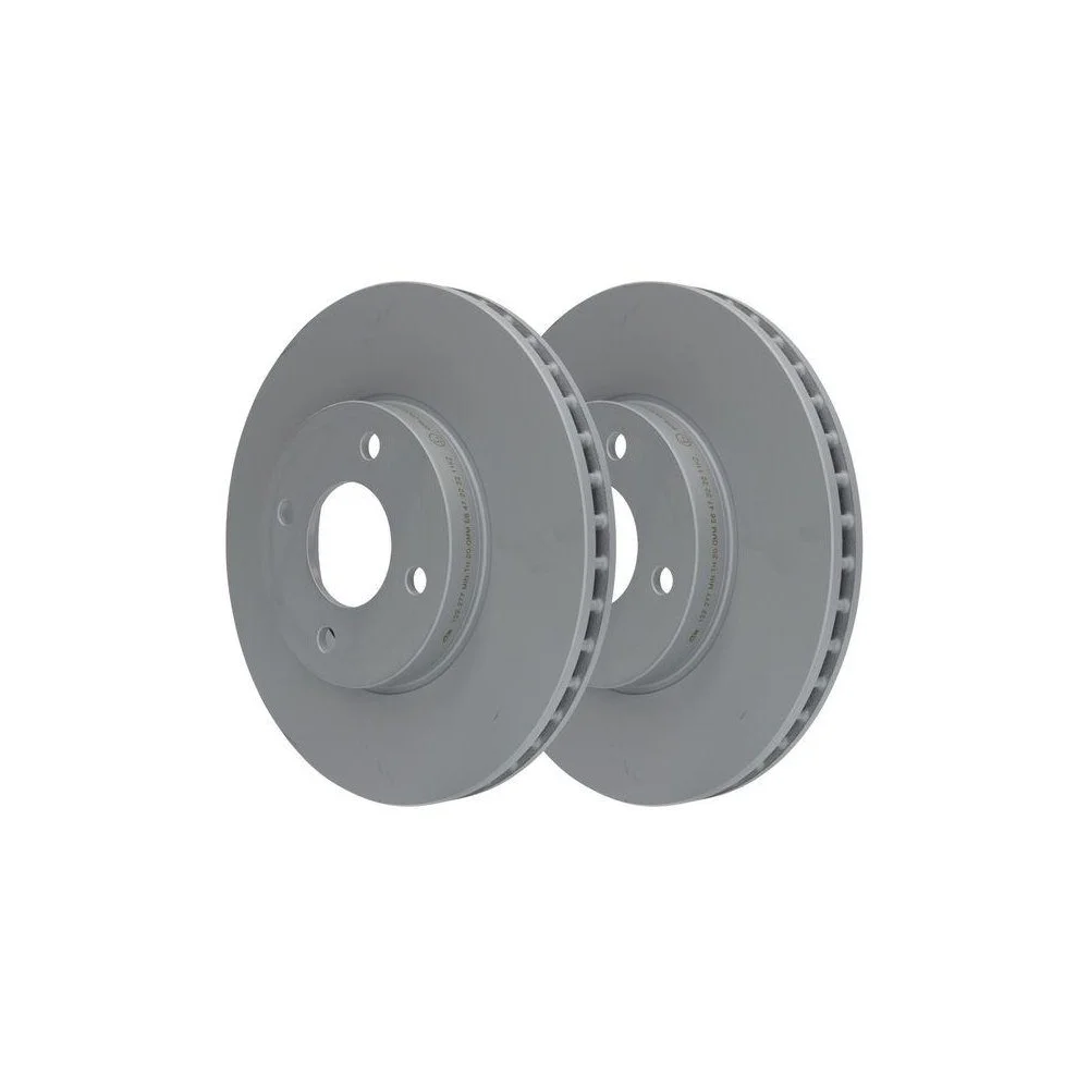 Тормозной диск ATE 24.0122-0277.1 для NISSAN передняя ось, фото №1