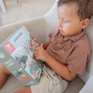 Пазл Hoppla Wonderland XL 48 деталей 69 x 49 см synthetic.ua - Фото 1