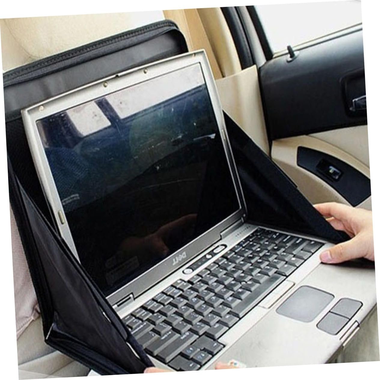 Складана Підставка для Ноутбука для Автомобільного Сидіння Планшет з Міцного Матеріалу Легка Портативна Практична у Використанні, фото №3