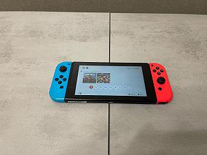 Портативная игровая приставка Nintendo Switch HAC-001-01 Neon Blue-Red - Фото 1
