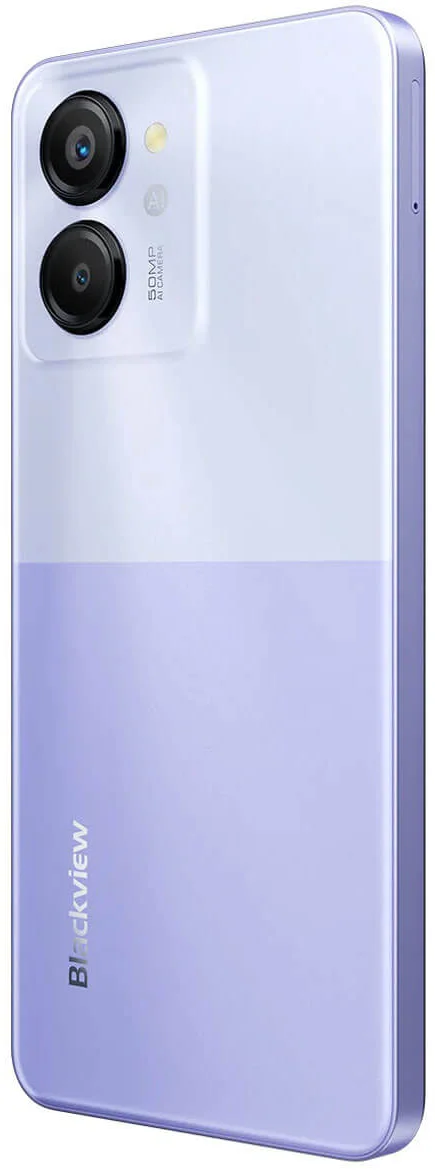 Смартфон 6.75" Blackview Color 8 8/128GB 4G 2-SIM 50/2Мп 8 ядер Android 13 Фиолетовый, фото №6