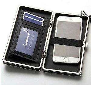 Женский кошелек для денег с ремешком Baellerry n1228 Черный - Фото 1