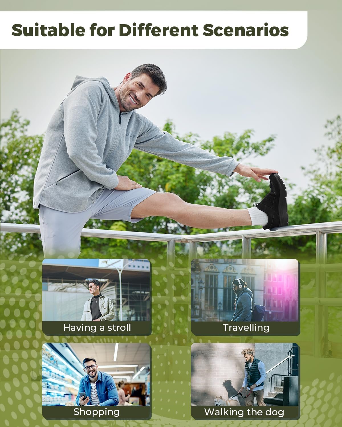 Кросівки FitVille Cloud Wanderer V5, фото №6 Кросівки FitVille Cloud Wanderer V5, фото №6