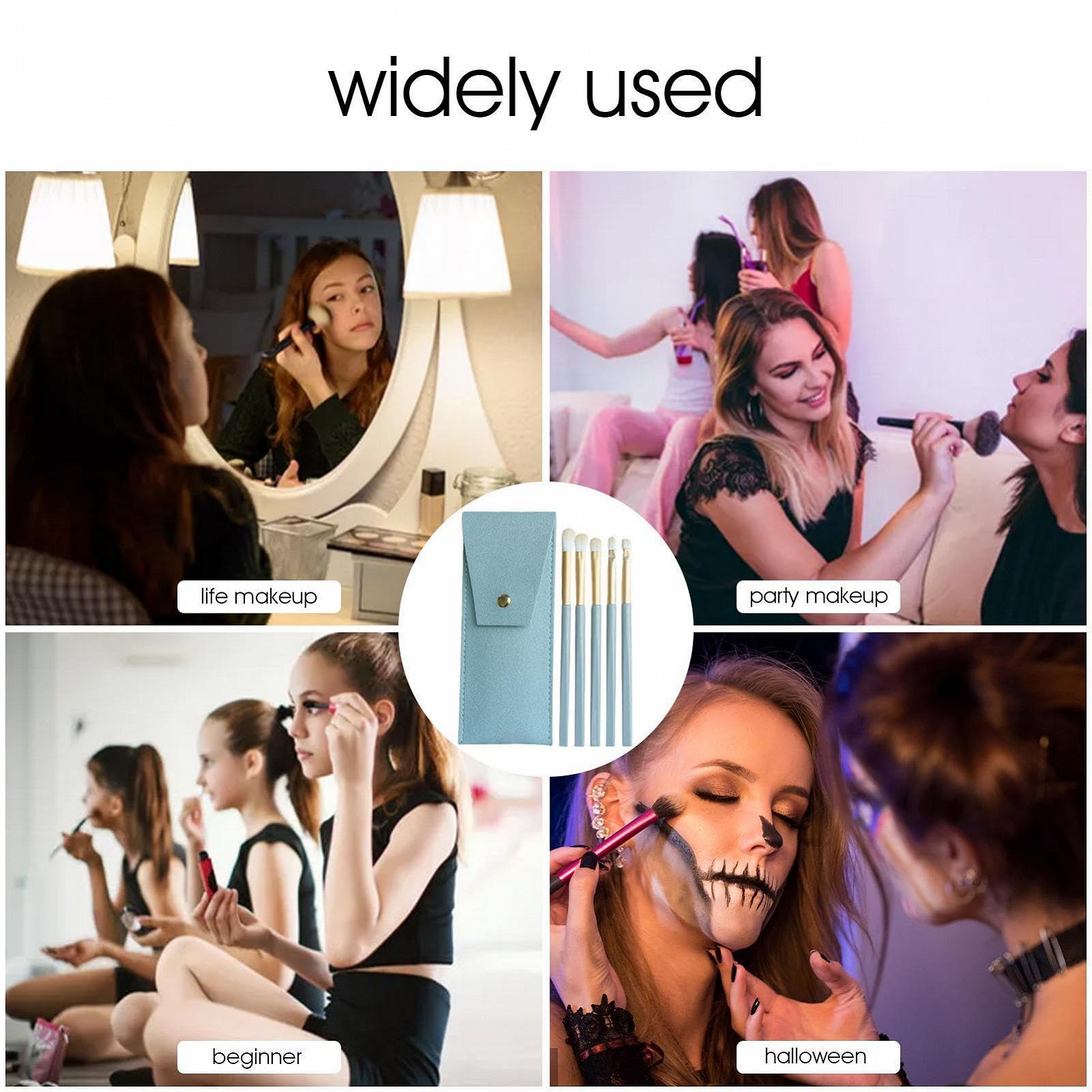 Набір пензлів Makup Eyeshadow Eye Brush 5 штук, фото №3