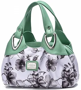 Жіноча сумка Nicole & Doris з квітковим візерунком - Фото 1