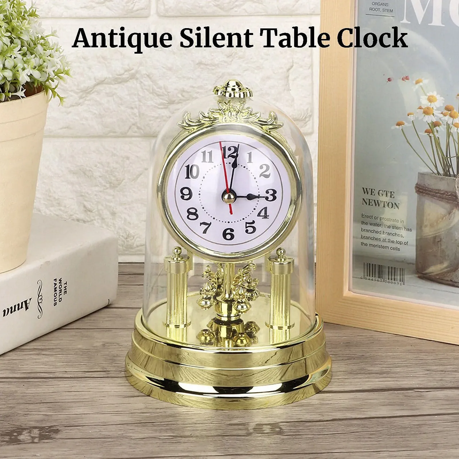 Настільний годинник Mumusuki, з зозулею, декоративний вінтажний, фото №3