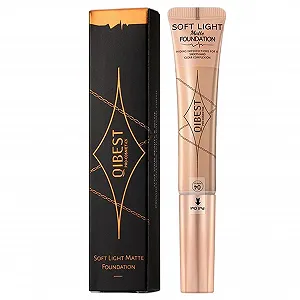 Консилер Povanjer для глаз увлажняющий Camo консилер с аппликатором - легкий, полное покрытие, стойкий, скрывает до 24 часов, время ношения - Фото 1