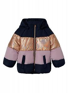 Куртка-пуховик NAME IT для девушек Nmfmille Puffer Jacket Block Foil - Фото 1