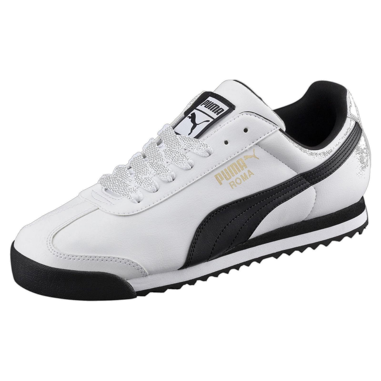 Кросівки Puma Roma Basic-M Білий/Flame Scarlet/Glacier Grey, фото №1