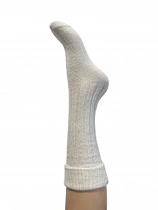 Шкарпетки для черевиків Charnos Ladies Cream One Size, кремовий - Фото 1