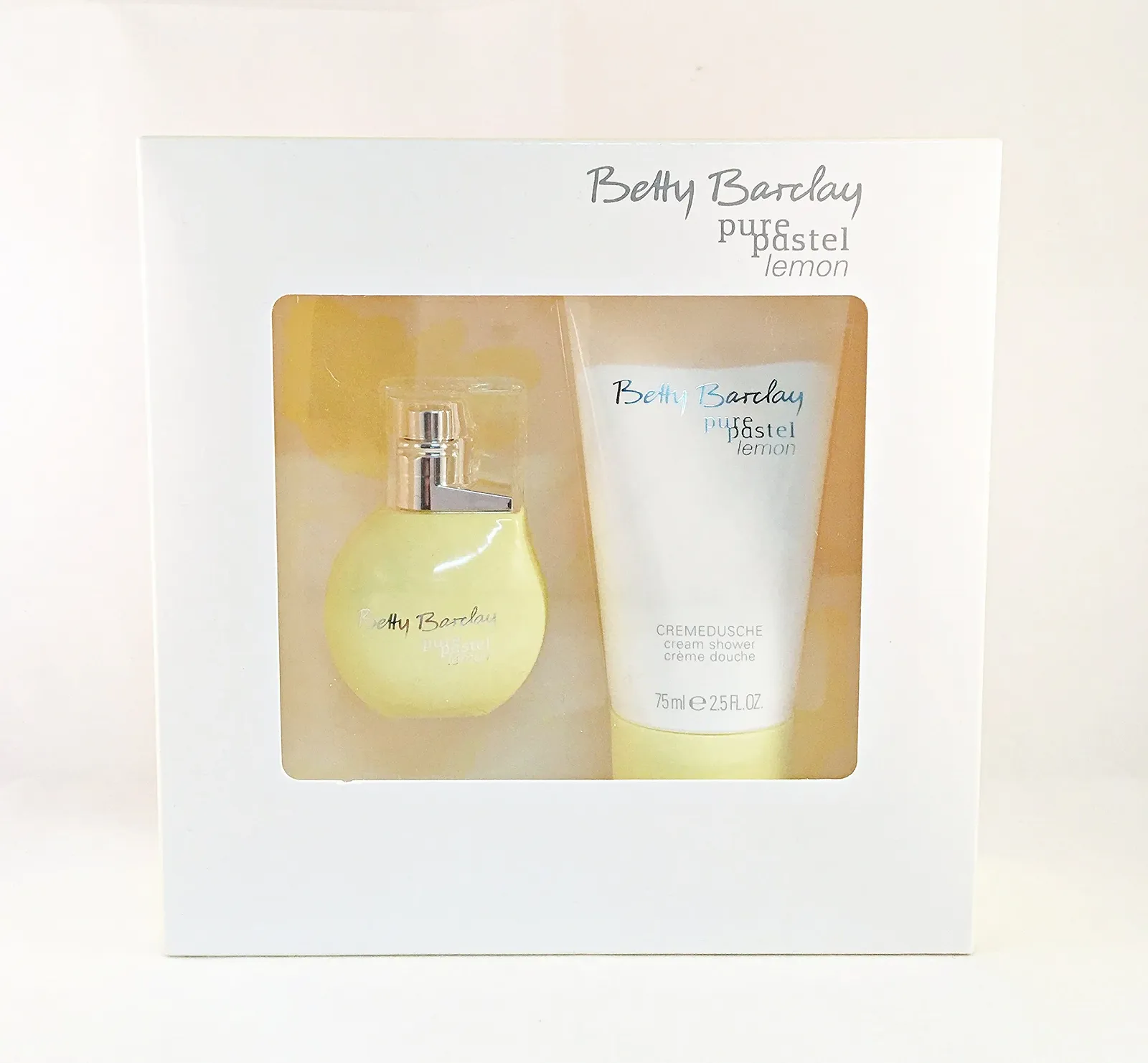 Набір Betty Barclay Pure Pastel Lemon з кремом для душу 20 мл + 75 мл, фото №1 Набір Betty Barclay Pure Pastel Lemon з кремом для душу 20 мл + 75 мл, фото №1