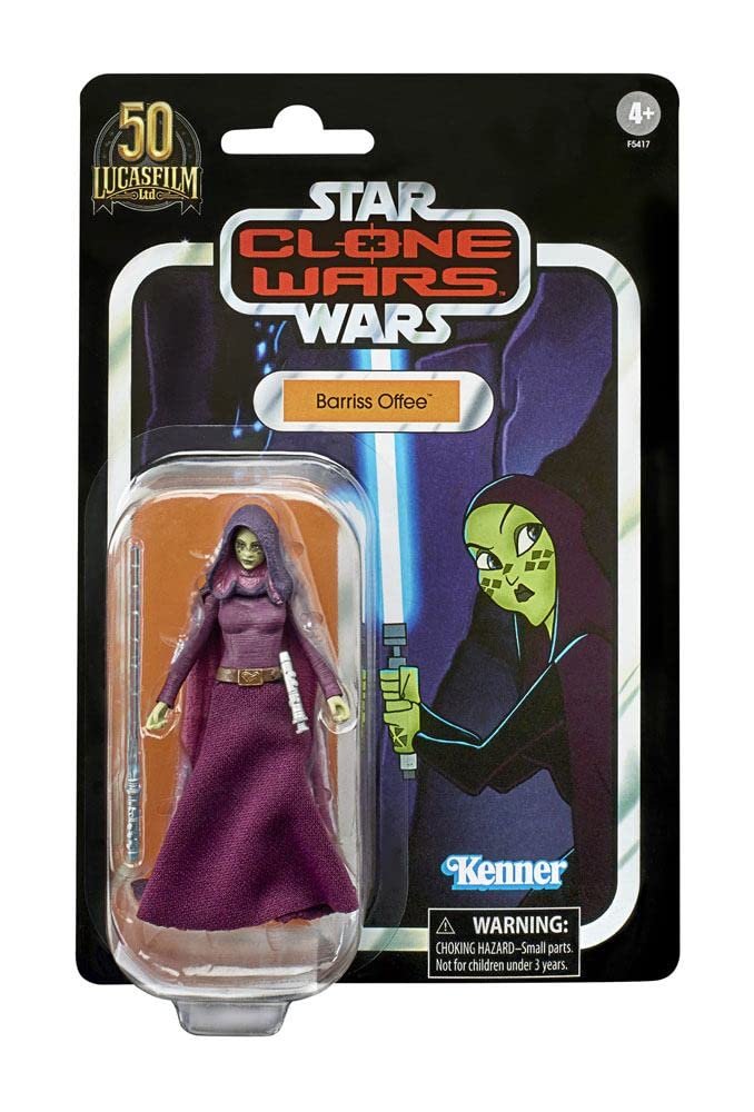 Фигурка Hasbro Star Wars The Vintage Collection Barriss Offee Lucasfilm 50th Anniversary, фото №3