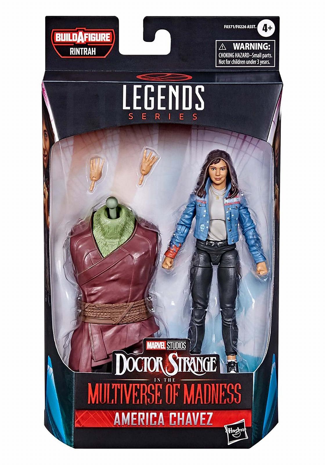 Фігурка колекційна Marvel Legends America Chavez 15 см, кінематографічний всесвіт, 2 аксесуари та 1 елемент Build-A-Figure, фото №8