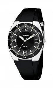 Часы Calypso Мужские Аналоговые Кварцевые с Пластиковым Ремешком - Фото 1